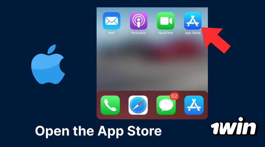 Abrir App Store para descargar 1win