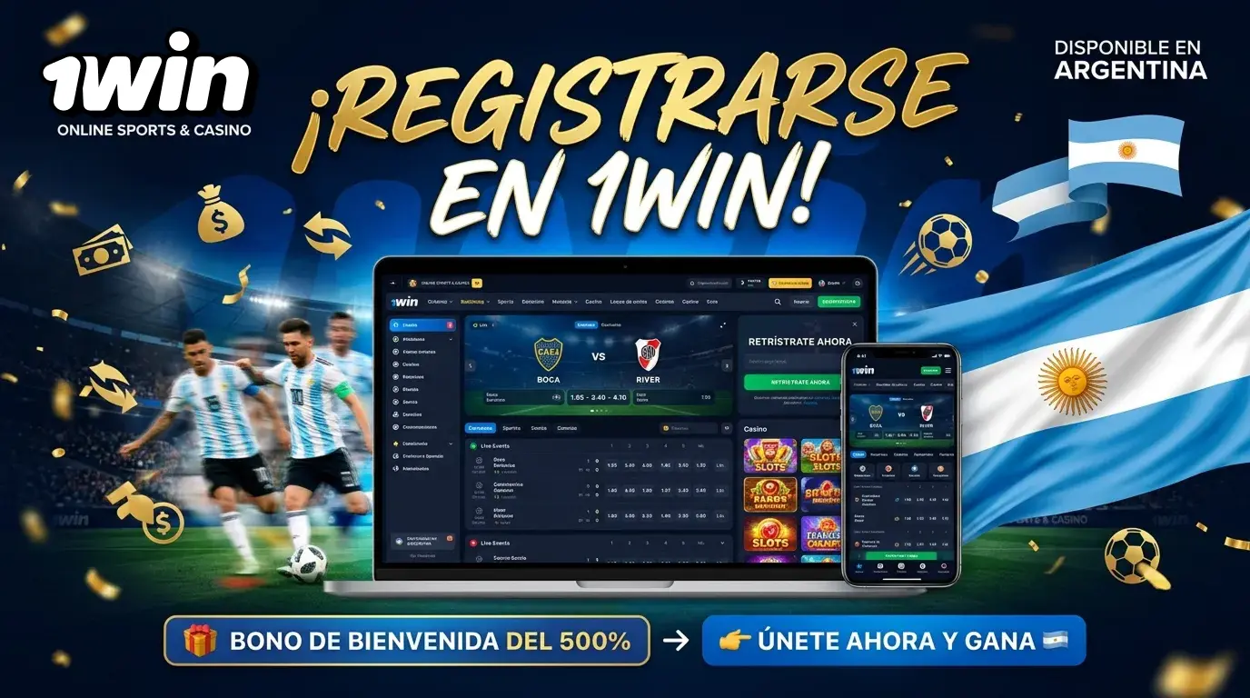 Registrarse en 1win Argentina